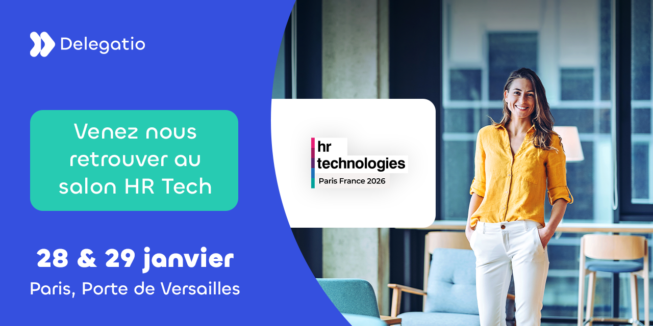 Salon HR Tech : Venez rencontrer Delegatio sur le stand D01